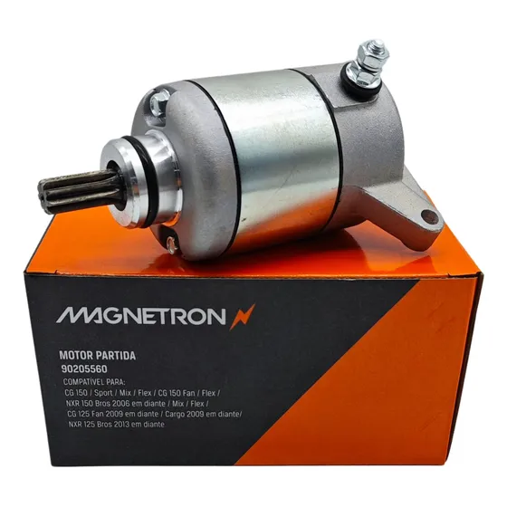 Motor De Partida Fan 150 Esdi 2010 A 2014 Original Magnetron