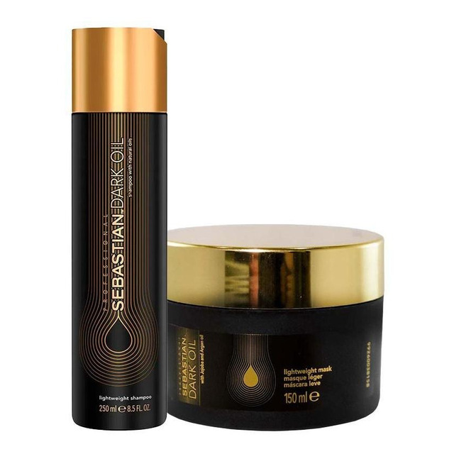 Kit Sebastian Professional Dark Oil - Shampoo E Máscara Kit Sebastian Professional Dark Oil - Shampoo E Máscara