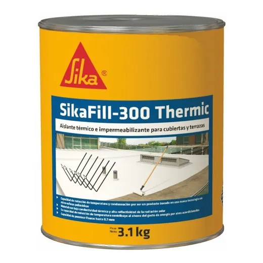 Sikafill 300 Thermic Membrana Líquida Para Cubierta Terraza