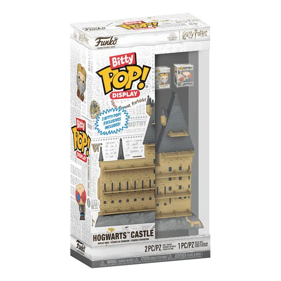 Harry Potter Hogwarts Castle Funko Bitty Pop! Display Shelf