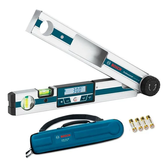 Medidor De Ângulo E Inclinação Digital Bosch Gam 220 Mf