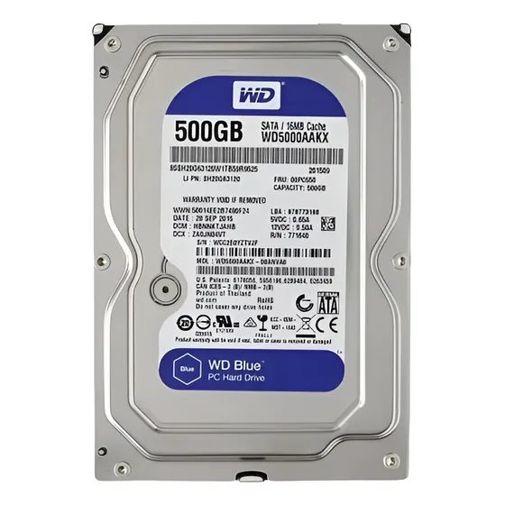Disco Duro 500gb Wd Pc Sata 6.0gbs Cache 32mb Wd500