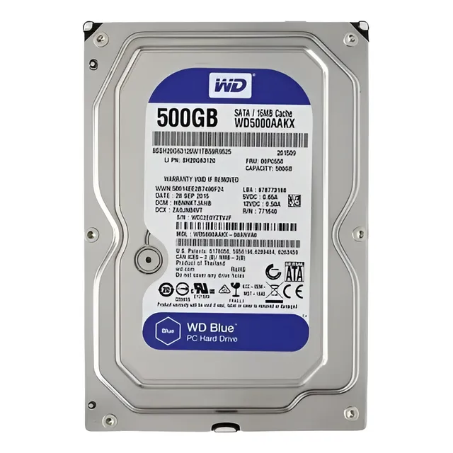 Disco Duro 500gb Wd Pc Sata 6.0gbs Cache 32mb Wd500