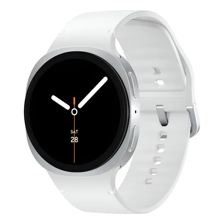 Samsung Galaxy Watch 8 44mm Blanco Milanés Plata Plata