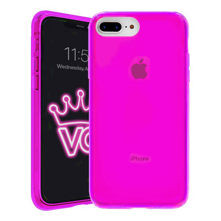 Funda Para iPhone 8 Plus 7 Plus Neon Morado Velvet Funda Para iPhone 8 Plus 7 Plus Neon Morado Velvet