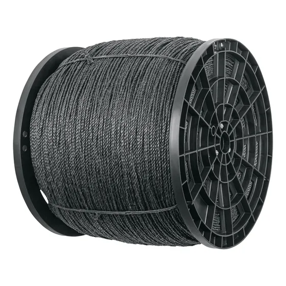 Cuerda Negra De Polipropileno 16 Mm 30kg Fiero 40768