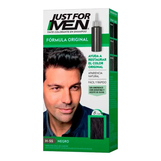 Just For Men Locion Negro  