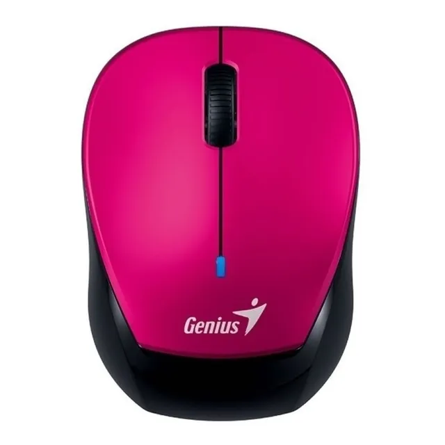 Mouse mini inalámbrico recargable Genius Micro Traveler 9000R rosa