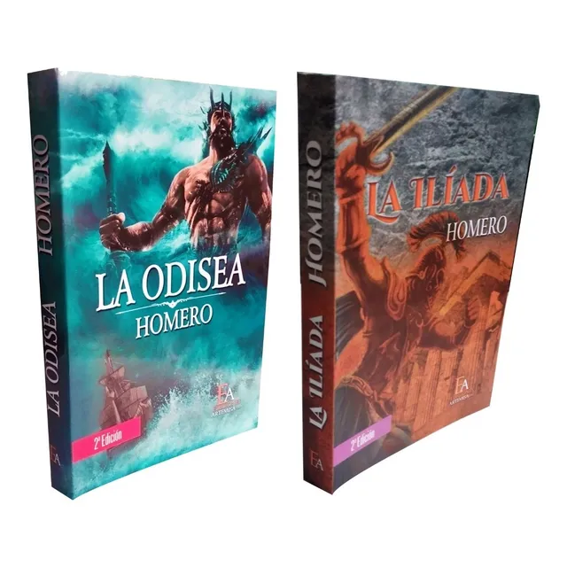 Colección Homero - La Ilíada Y La Odisea - Libros Nuevos
