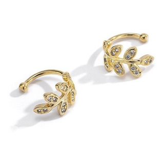 Arete Sin Perforación Para Oreja - Ear Cuff X Par Color Oro Arete Sin Perforación Para Oreja - Ear Cuff X Par Color Oro