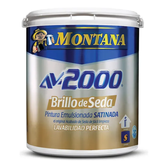 Pintura De Caucho Av2000 Brillo De Seda Blanco Montana - Gal