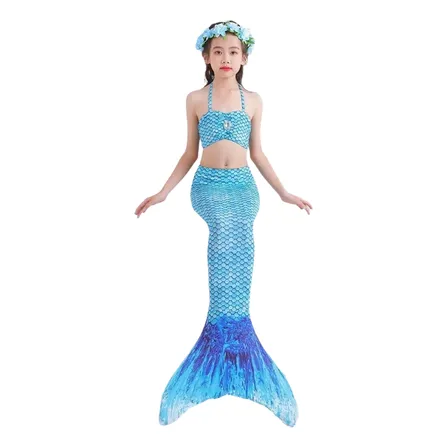 Trajes De Baño Para Niñas Sirena Para Nadar