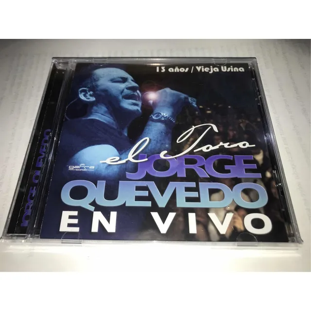 Jorge Quevedo El Toro En Vivo Vieja Unsina Cd Nuevo Cerrado