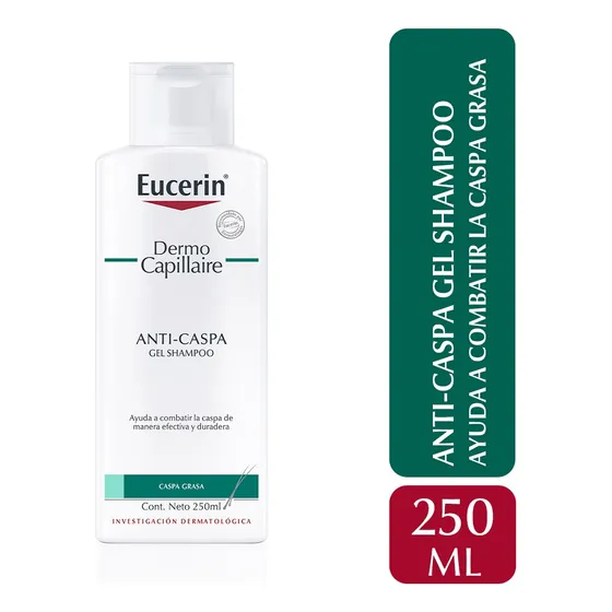 Eucerin Dermocapillaire Shampoo Anticaspa Gel 250ml