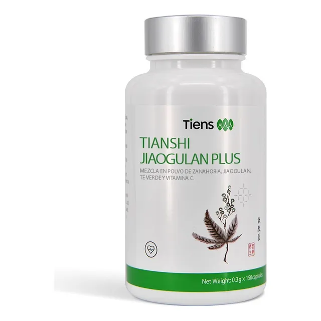 Jiaogulan Plus Tiens Zanahoria Teverde Vitamina C Papiloma Sabor Amargo