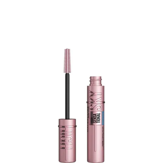 Máscara De Pestañas Lash Sensational Sky High Wtp Maybelline Color Negro