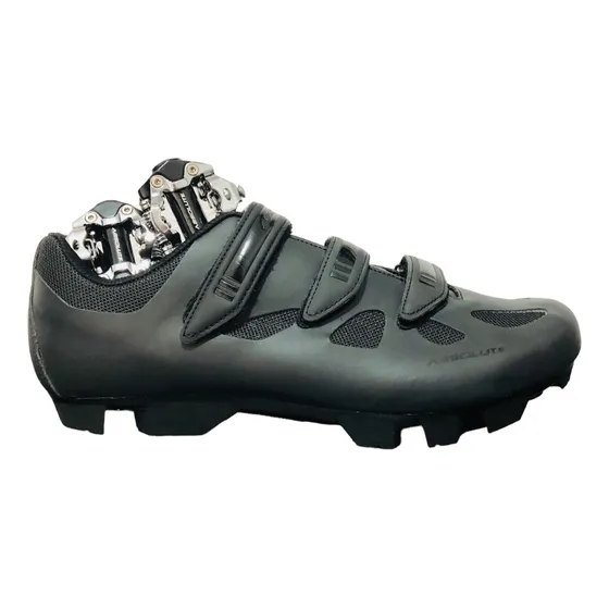 Sapatilha Bike Nero Absolute 3v.+ Pedal Absolute Wild Rolame