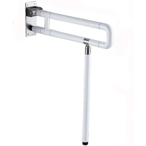 Rvlaugoaa Mango Baño Toallero Plegable Seguridad Reposabrazo