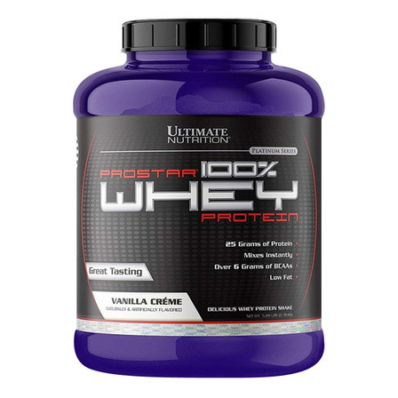 Proteína Prostar Whey 5.28lb Ultimate Nutrition Vanilla Creme Proteína Prostar Whey 5.28lb Ultimate Nutrition Vanilla Creme