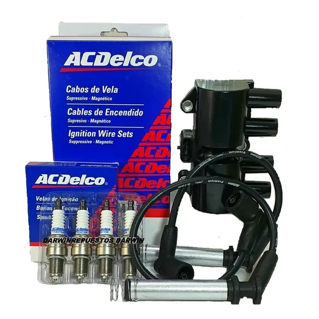  Kit Cables  Bujia Y Bobina  Chevrolet Corsa  1.6   4 Pines 
