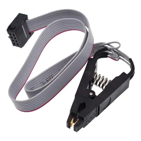 Clip Pinza Soic8 Sop8 Para Programador Eeprom Bios Ch341a