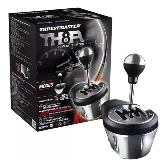 Câmbio Shifter Thrustmaster Th8a Add-on Pc/ps3/xbox/ps4