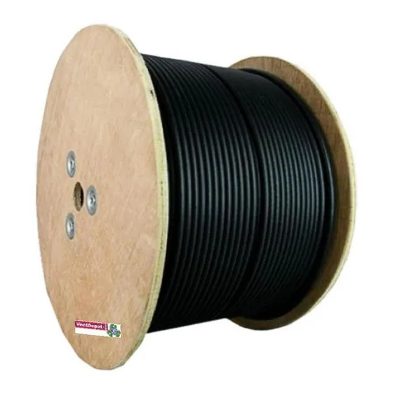 Cable Para Paneles Solares, Mxcsn-002, Calibre 12, 250m, 3.3 Cubierta Negro