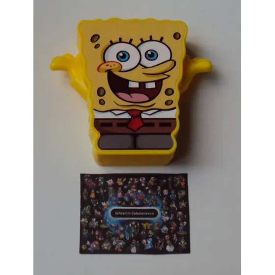 Brinquedo Burger King - Bob Esponja - Coleção 2018 - Usado