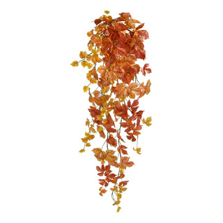 Planta Colgante Artificial, Hojas Otoñales Maple 95 Cm Planta Colgante Artificial, Hojas Otoñales Maple 95 Cm