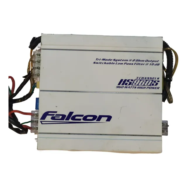 Módulo Amplificador Falcon Hs 960s 3 Canais