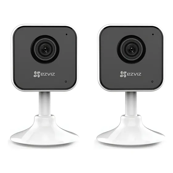 Kit De 2 Cámara De Seguridad Wi-fi H1c Full Hd - Ezviz Color Blanco | Cuotas sin interés