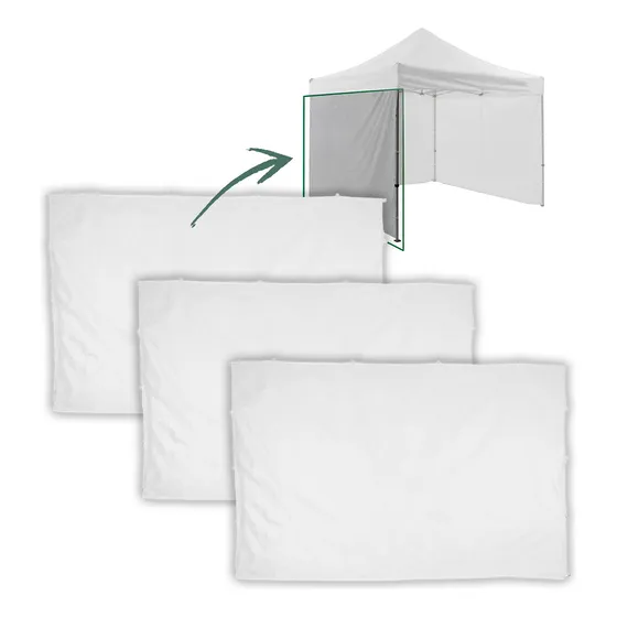 Set Paredes De Gazebo 3x3 Impermeable Reforzado Inc