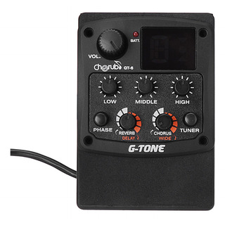 Z Captador De Pré-amplificador Gt-6 Com Equalizador E Z Captador De Pré-amplificador Gt-6 Com Equalizador E