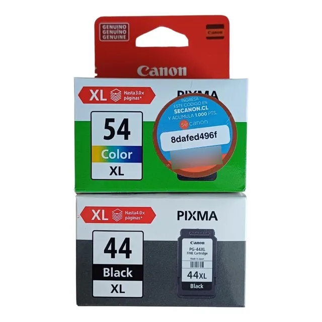 Pack Canon Pg-44 Xl + Cl-54 Xl Original E461 E471 E481 E3110