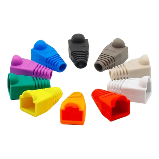 100x Bolsa Capuchones Rj45 Hemmel Fichas Cable De Red Color