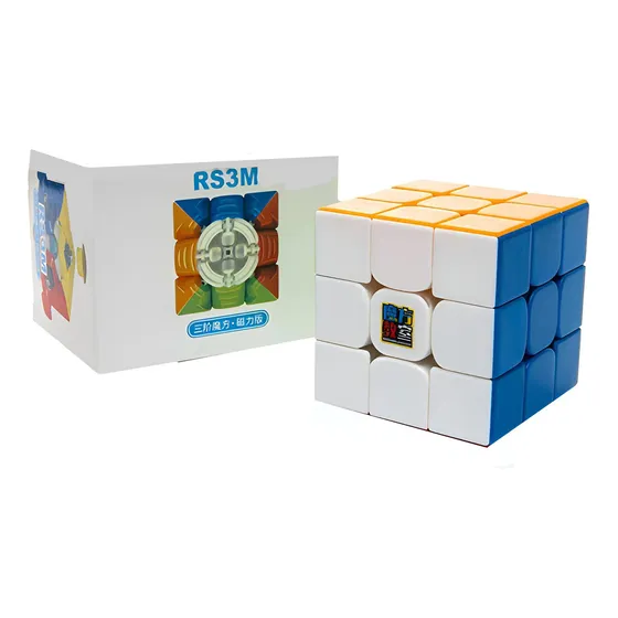 Cubo Rubik Magnético Rs3 M 3x3 Moyu Speedcube Rs3m