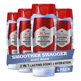 Old Spice Hydro Body Wash For Men, Smoother Swagger Scent, H Old Spice Hydro Body Wash For Men, Smoother Swagger Scent, H