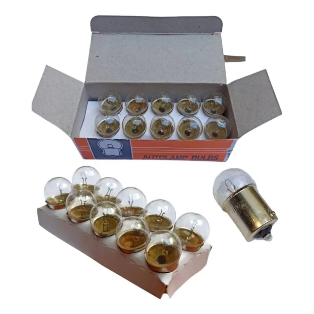 Caja Luces De Cruce 12w/10 W Moto Un Contacto Auto Lamp Bulb