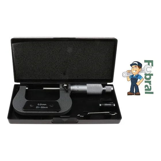 Micrometro Exterior De 75mm - 100mm Fubral 