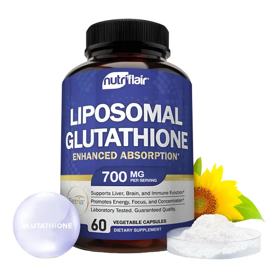 Suplemento Nutriflair Glutation Liposomal 700 Mg 60 Capsulas