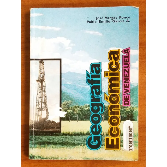 Geografía Económica De Venezuela / Jose Vargas Ponce / Romor