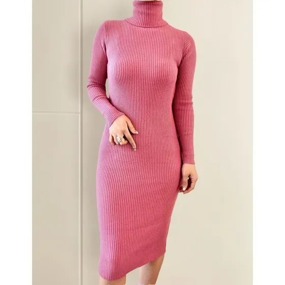 Vestido Moda Mujer Lana Elasticado Diana / 012