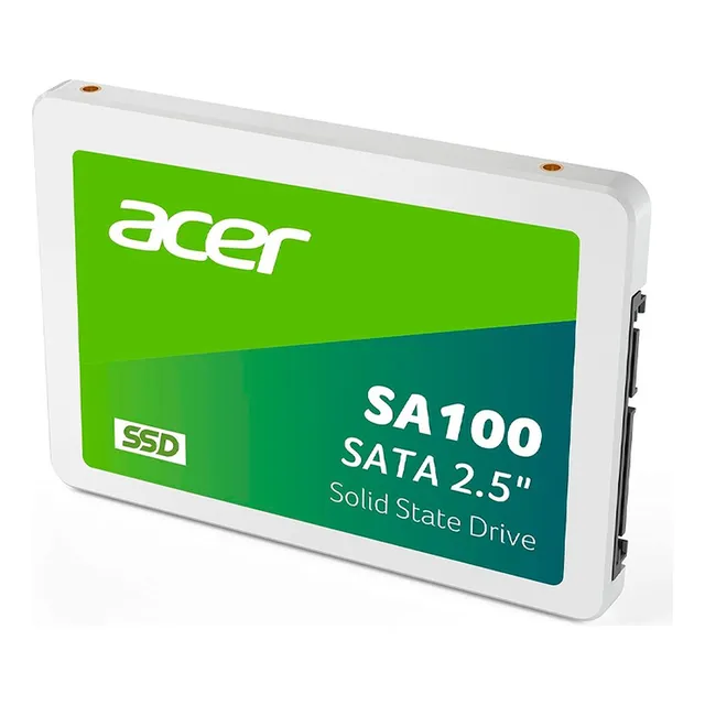 Ssd Acer Sa100 480 Gb Sata Iii 2.5 560/500 Mb/s 3d Nand Color Blanco