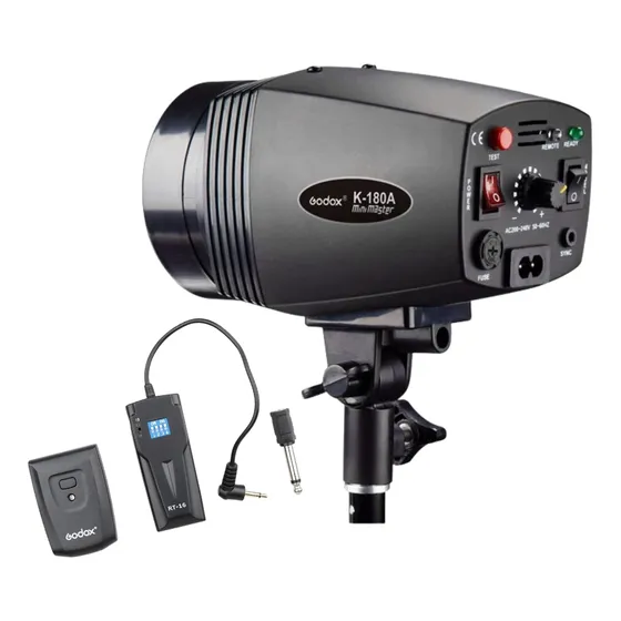 Flash Estudio Godox K180a Minimaster Con Radio Trigger Rt16