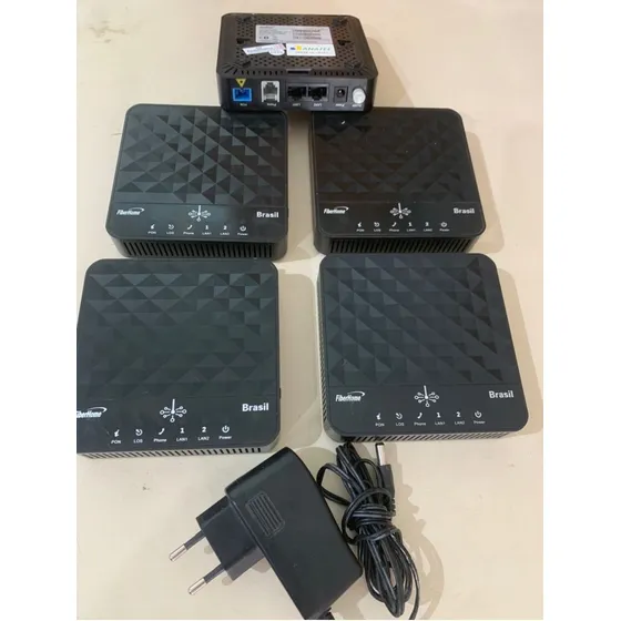Kit 50 Peças De Onu Gpon Fiberhome An5506-02-b Com Fonte