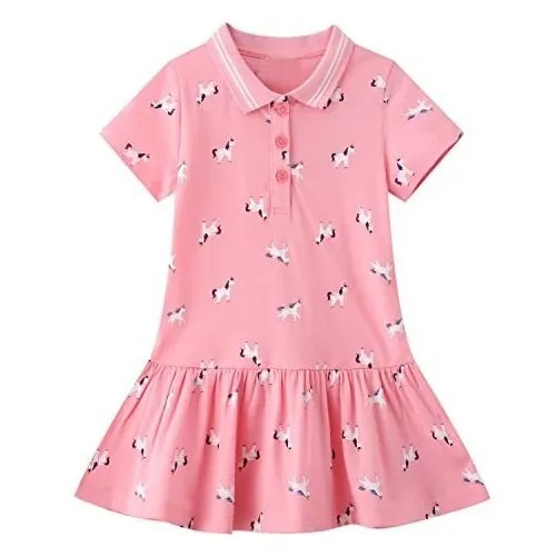 Youlebao Chicas Algodón Manga Larga Casual Dibujos Rnl1w