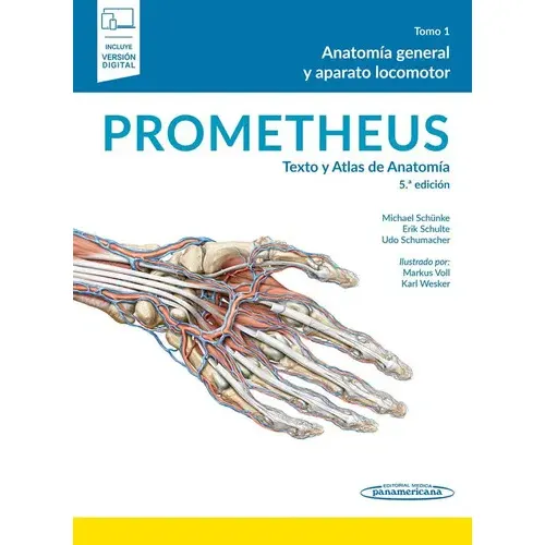Libro Prometheus Atlas De Anatomia 4° Ed. + E | Cuotas sin interés