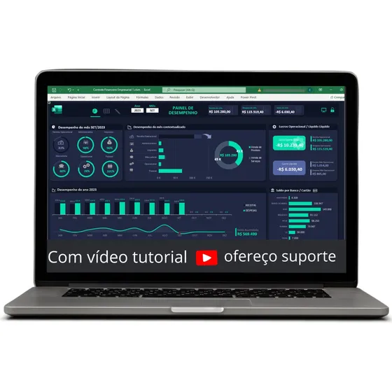 Planilha Controle Financeiro Empresarial Completa Atualizada