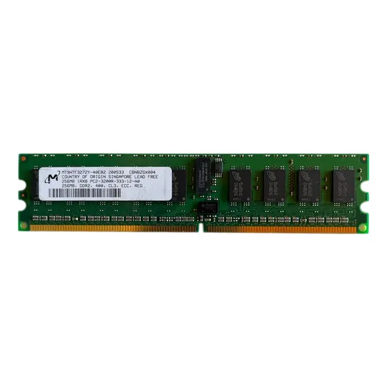 Memoria Micron 256 Mb Ddr2  Pc2 3200 400 Mhz