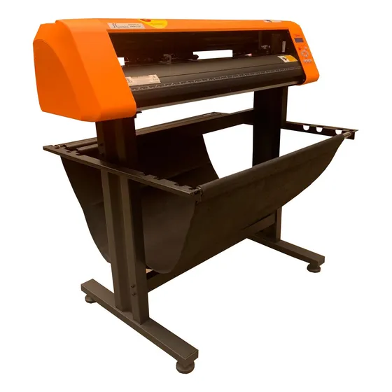 Plotter Corte Contorno Automatico Con Camara De Registro Color Naranja